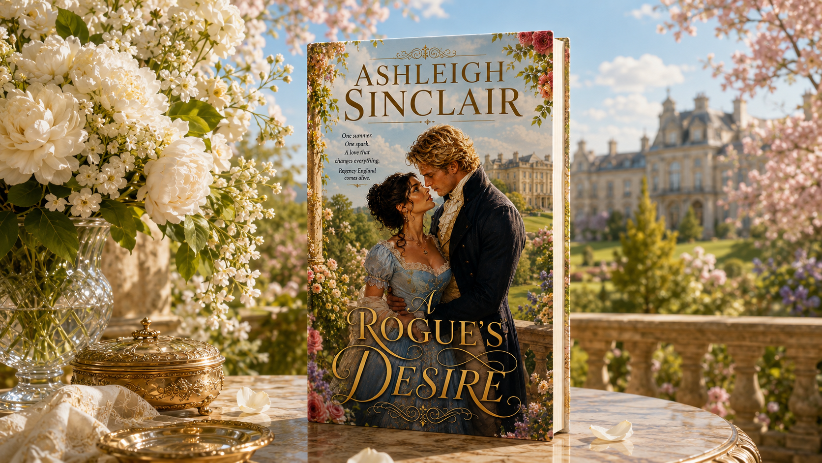 A Rogue's Desire — the next novel by Ashleigh Sinclair