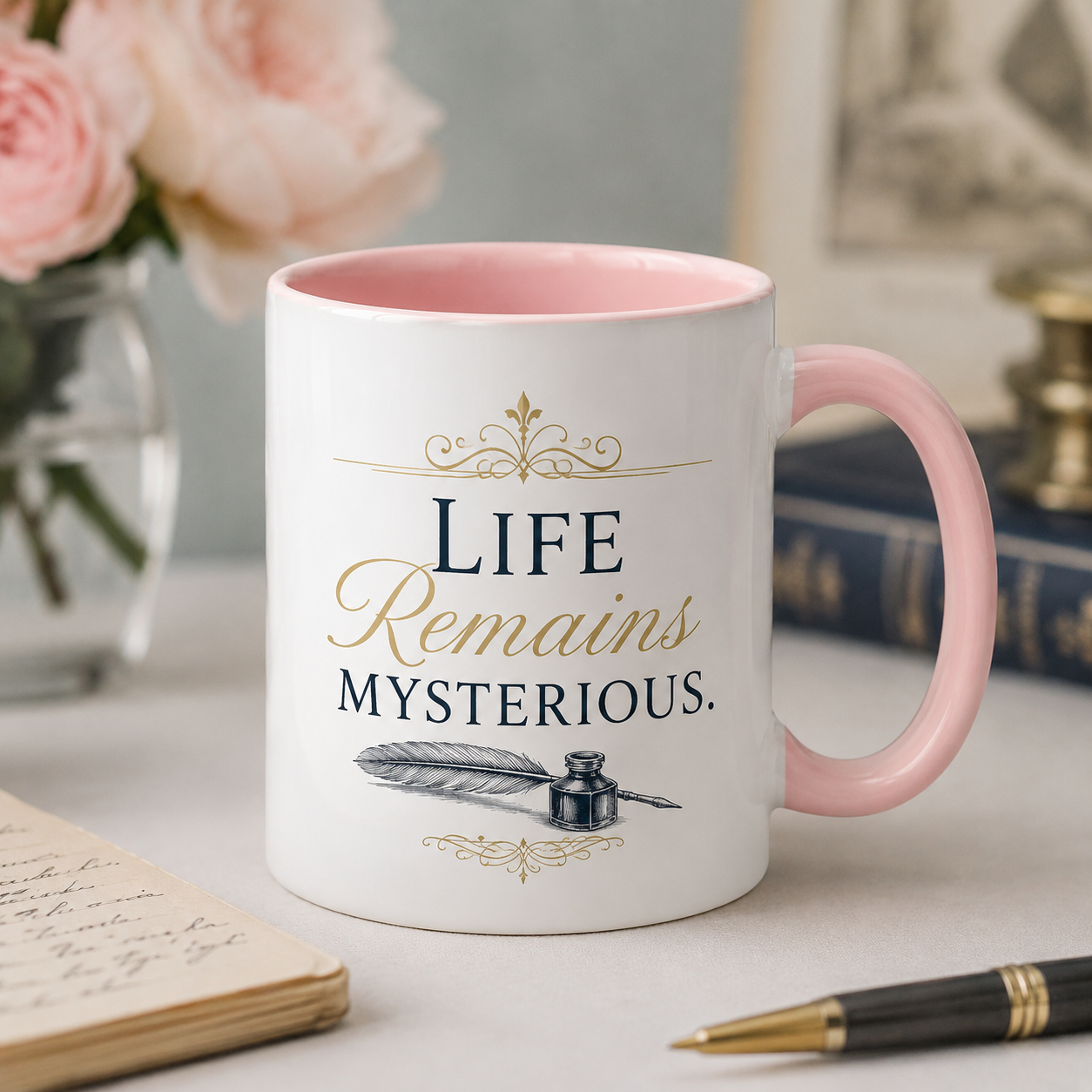 Life Remains Mysterious — reader keepsake mug